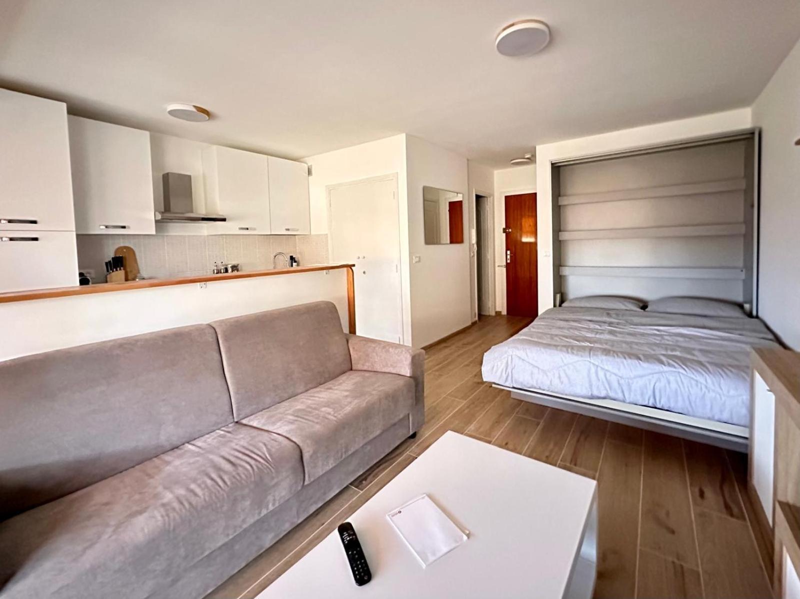 Studio Kialeo Pres De La Plage Avec Parking Рокбрюн-Кап-Мартен Екстер'єр фото
